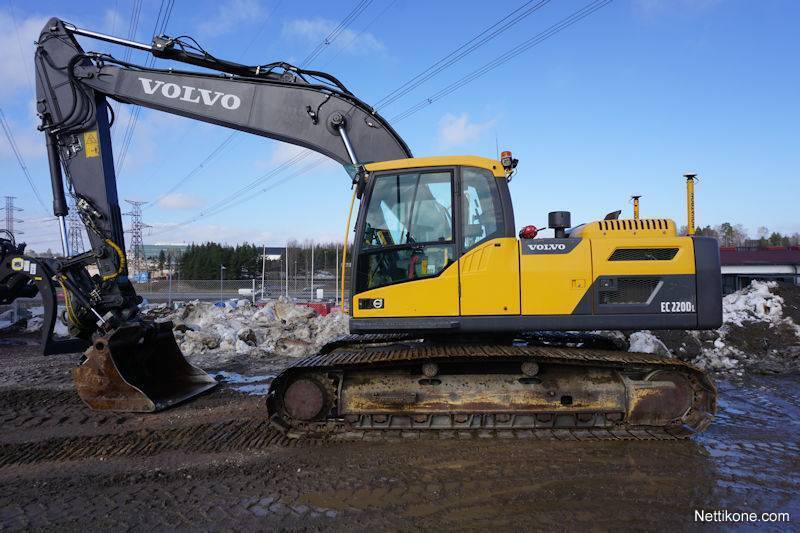 Volvo ec220dl технические характеристики