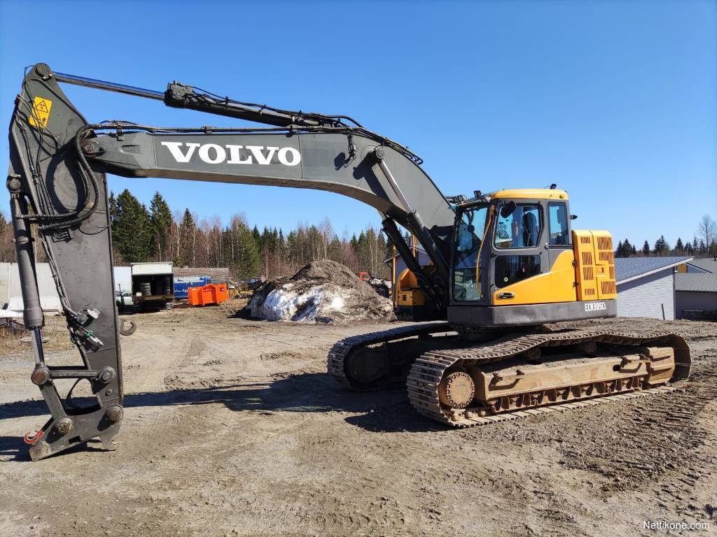 Volvo ECR 305 C L excavators, 2009 - Nettikone