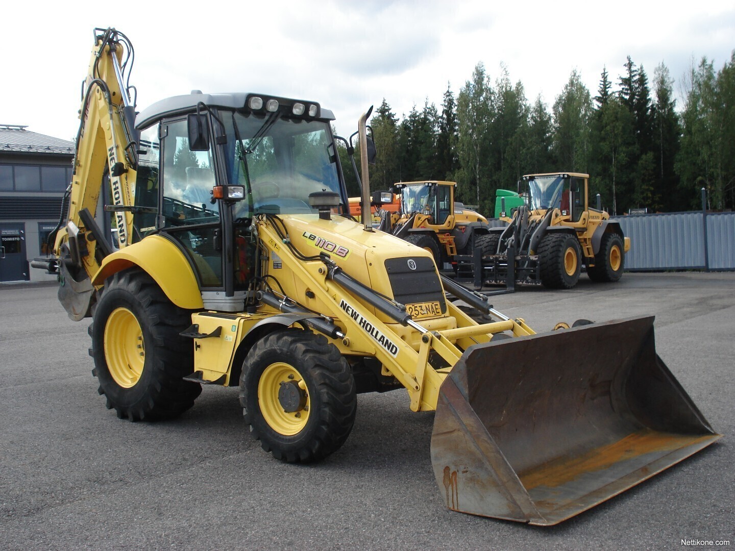 New Holland LB 110B 4x4 Backhoe Loaders, 2006 - Nettikone