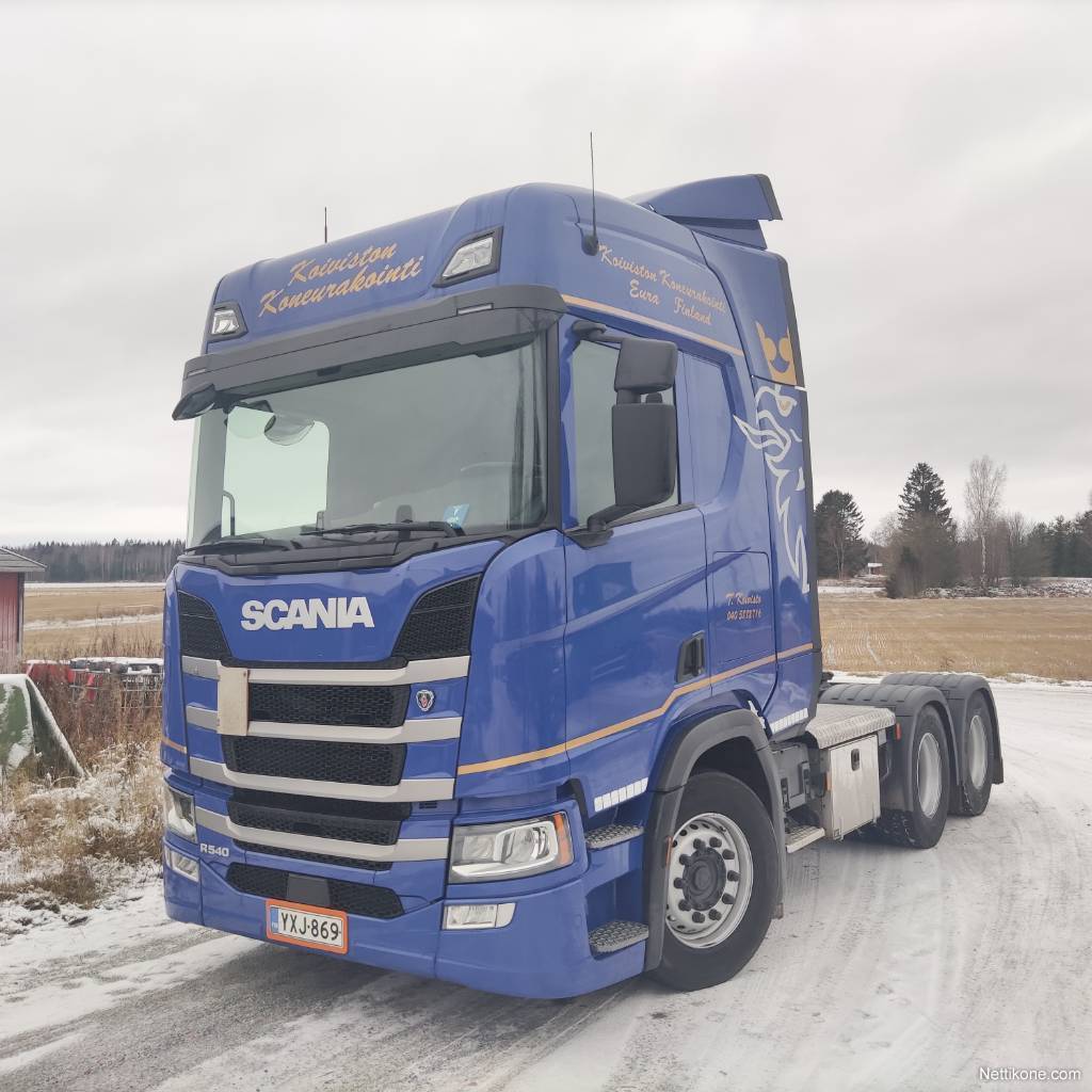 Scania R 540 6x4 tractor units, 2020 - Nettikone