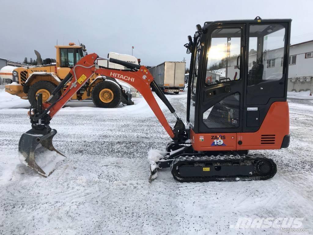 Hitachi ZX 19-6 excavators, 2020 - Nettikone