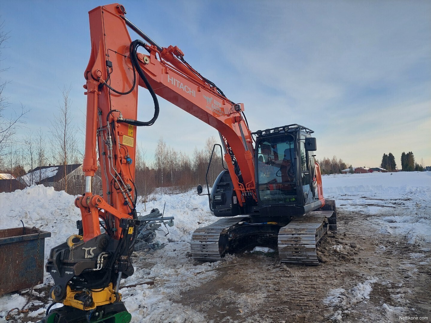 Hitachi ZX 135US-5BL excavators, 2016 - Nettikone