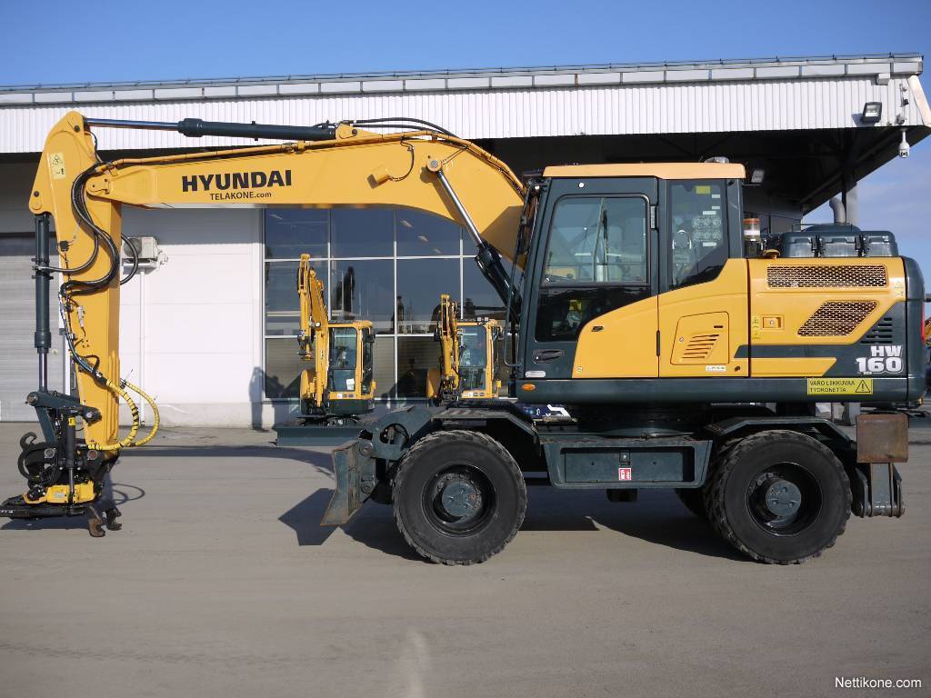 Hyundai HW 160 excavators, 2019 - Nettikone