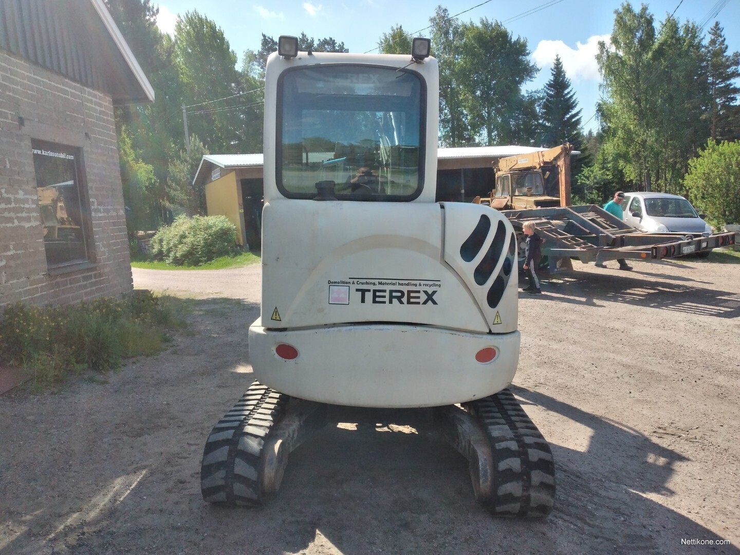 Terex TC37 excavators, 2008 - Nettikone