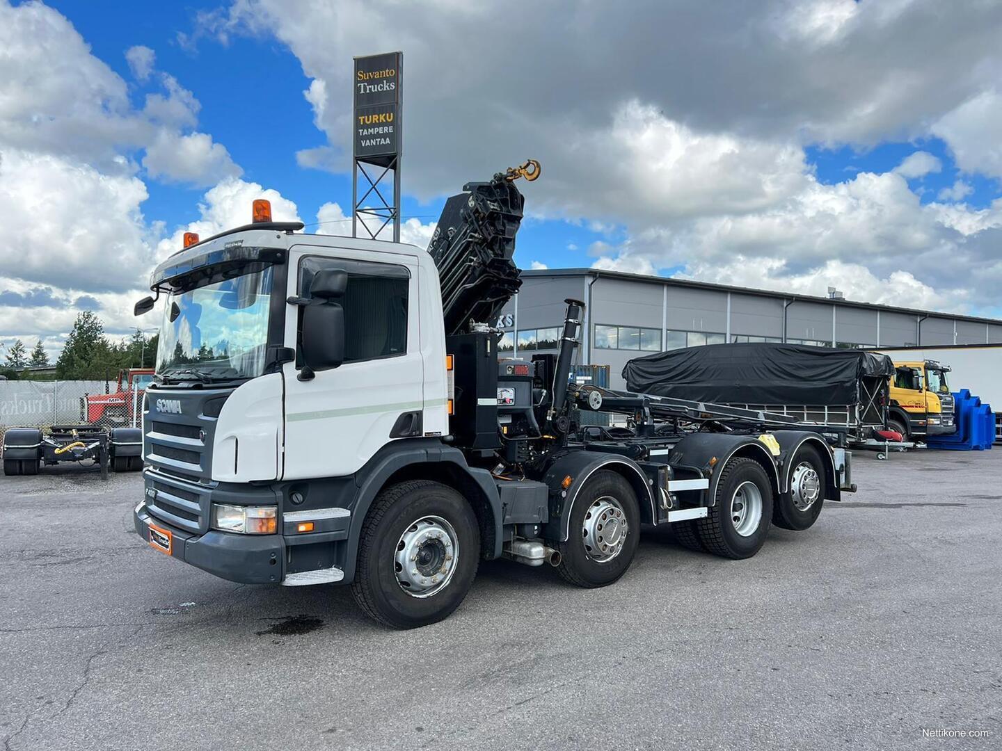 Scania P 400 8x2 trucks, 2010 - Nettikone