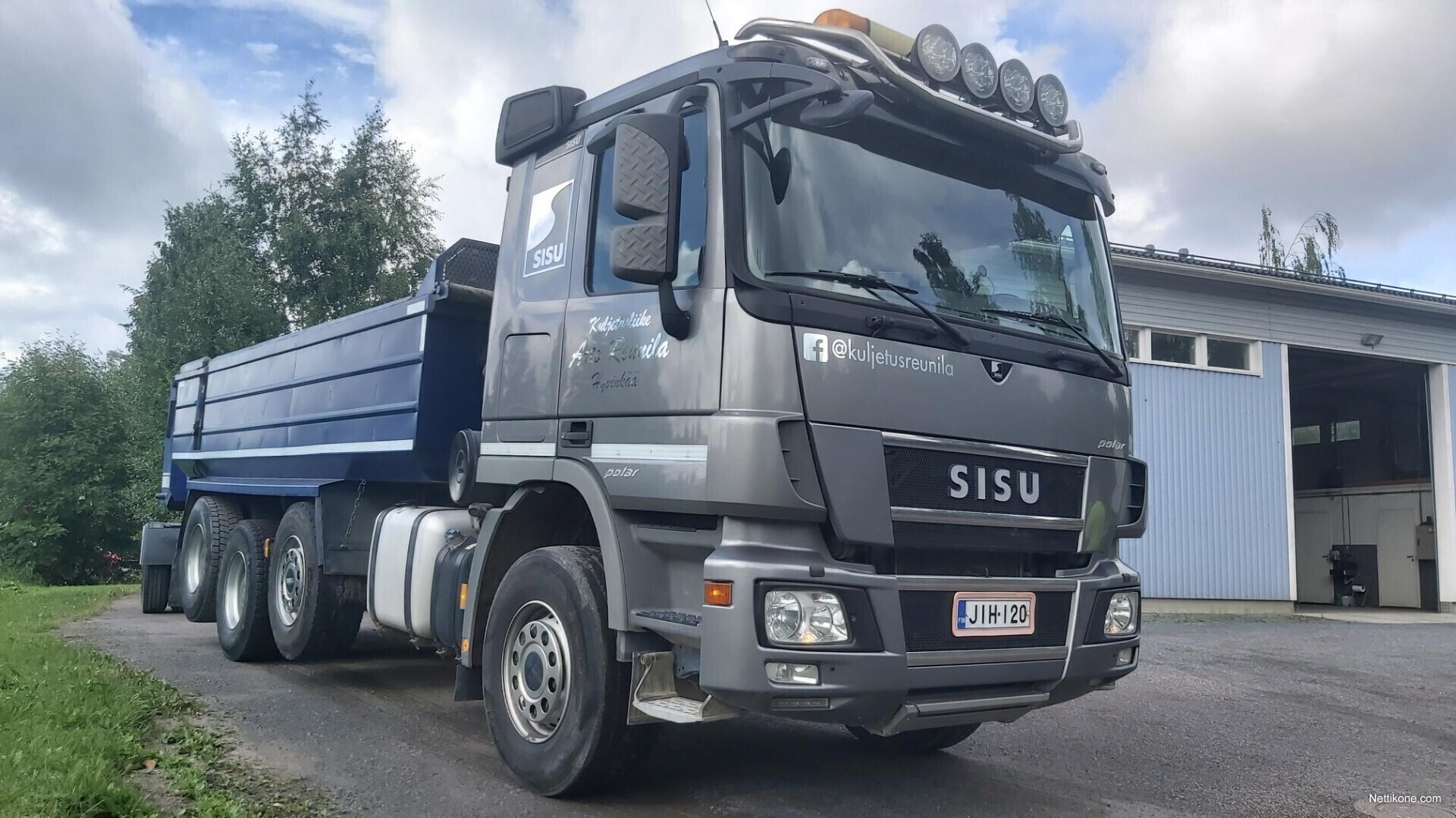 Sisu DK16M K-AKK 8X4 trucks, 2012 - Nettikone