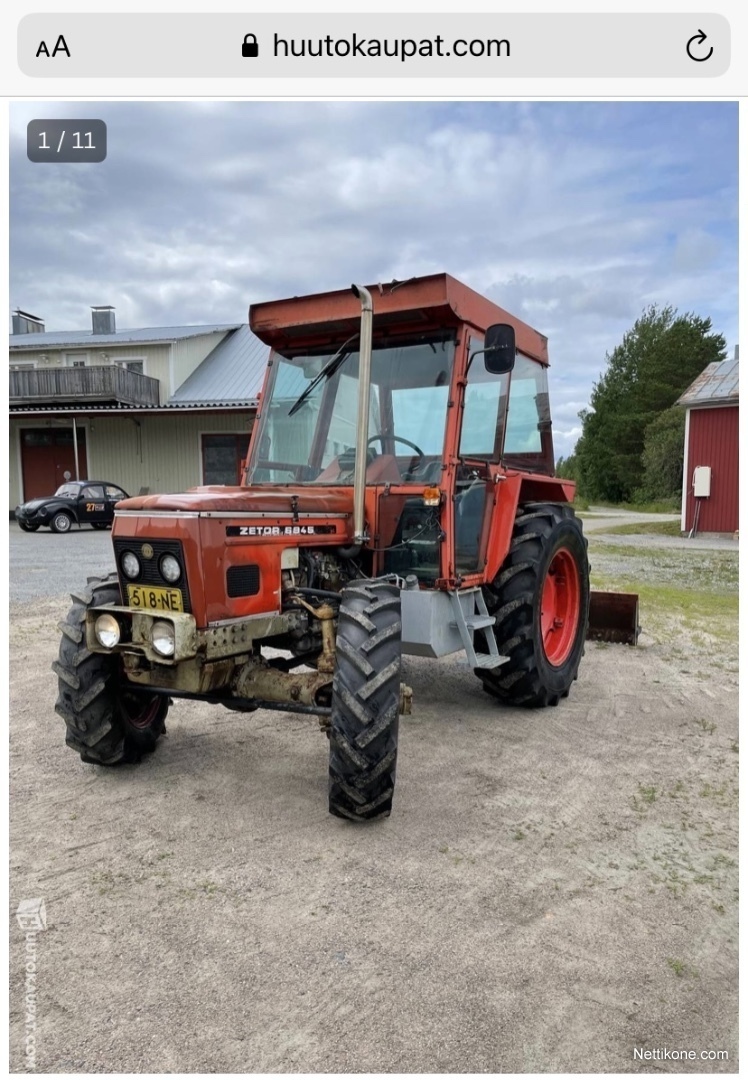 Zetor 6945 Traktorit 1980 Nettikone 7703