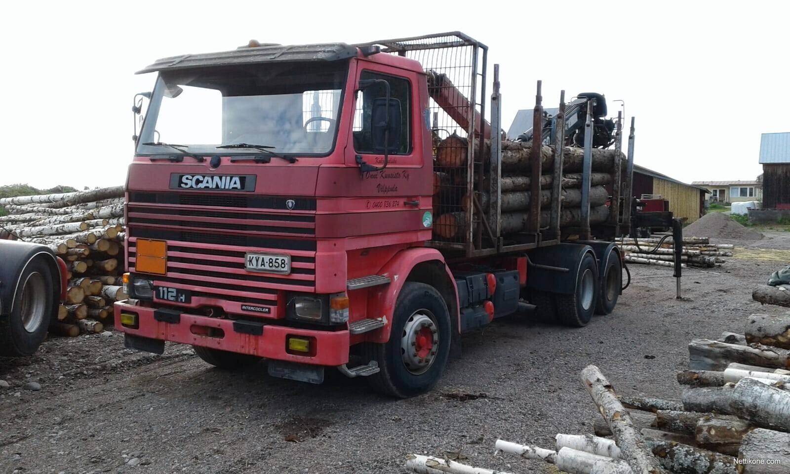 Scania 112 6x2 Kuorma Autot 1986 Nettikone