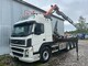 Volvo FM12 460, 8x4, HOOKLIFT + CRANE