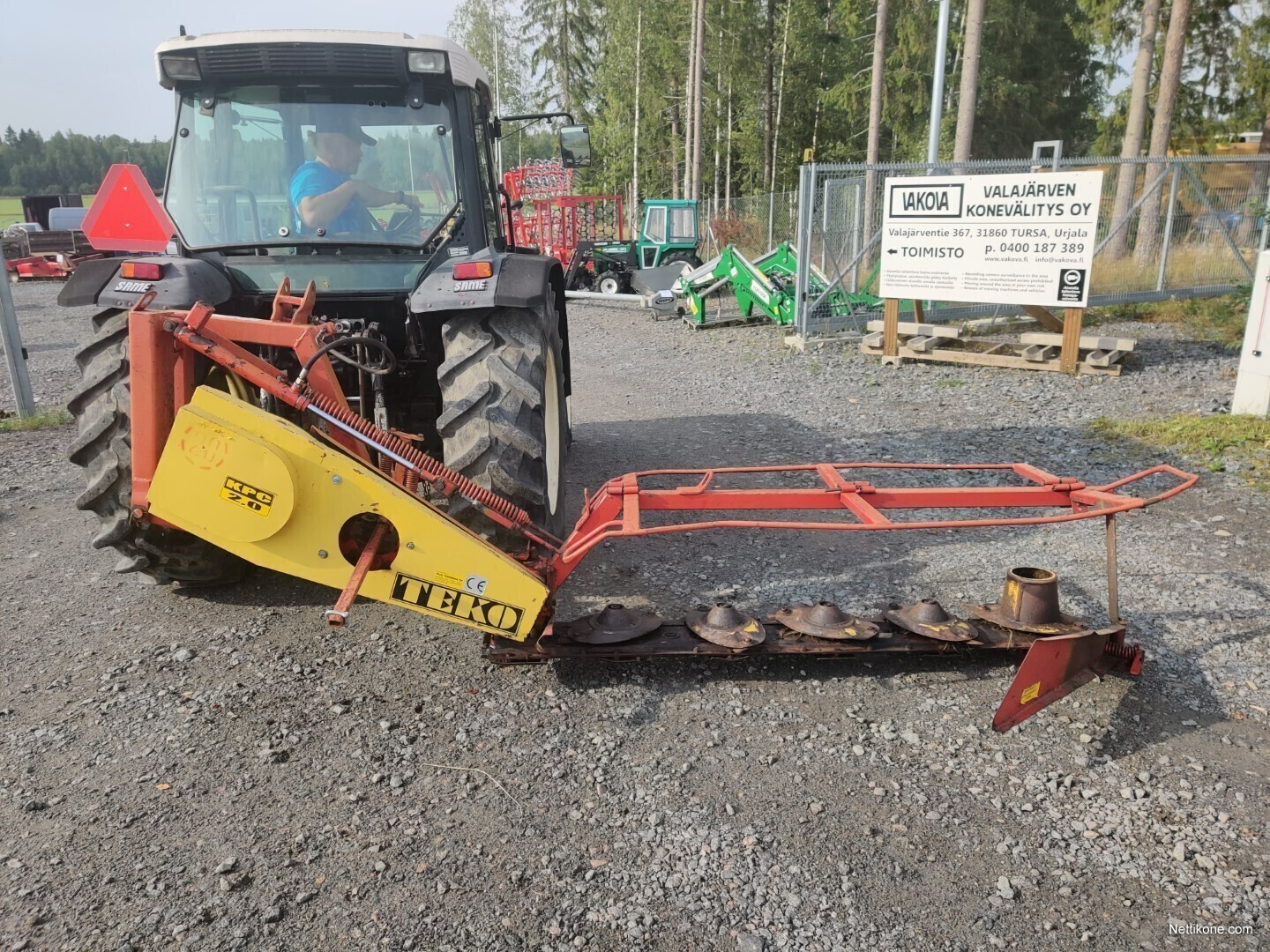 TeKo Lautasniittokone - 210cm - VIDEO hay and forage machines - Nettikone