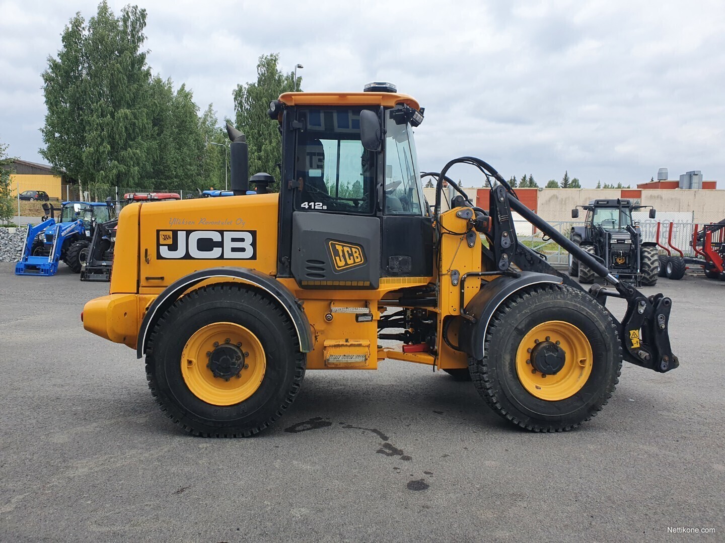 JCB 412S 50KM/H loaders, 2012 - Nettikone