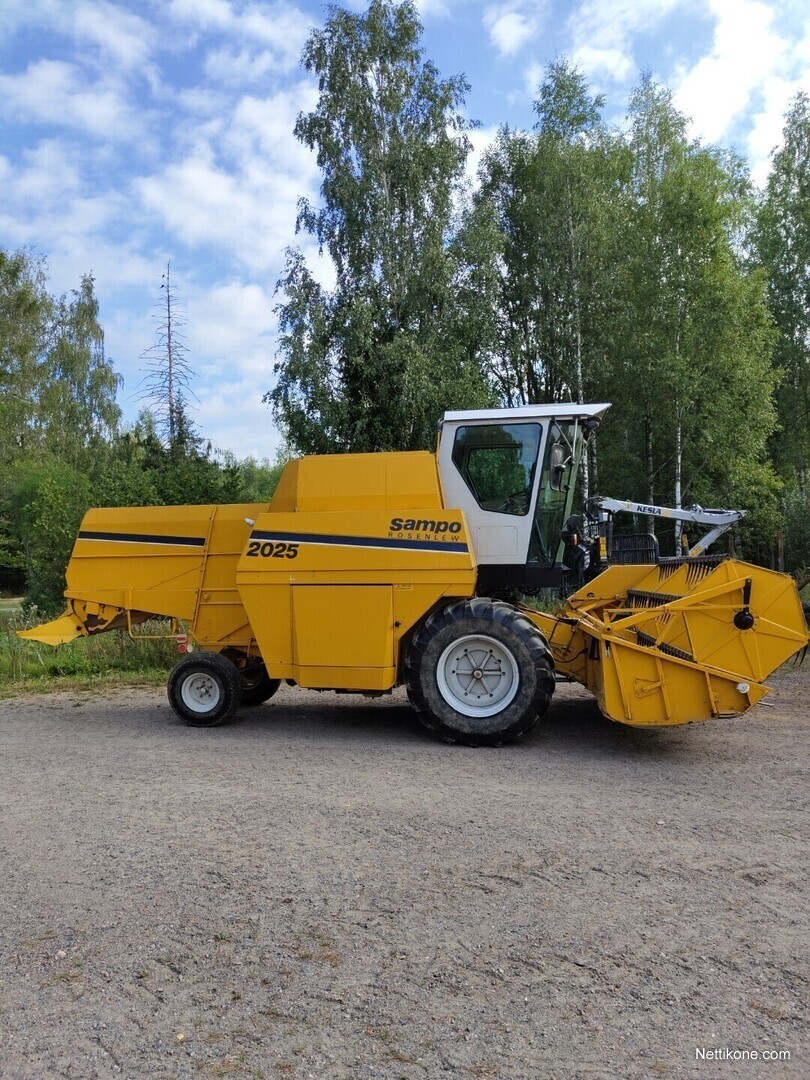 SampoRosenlew 2025 combine harvesters, 1992 Nettikone