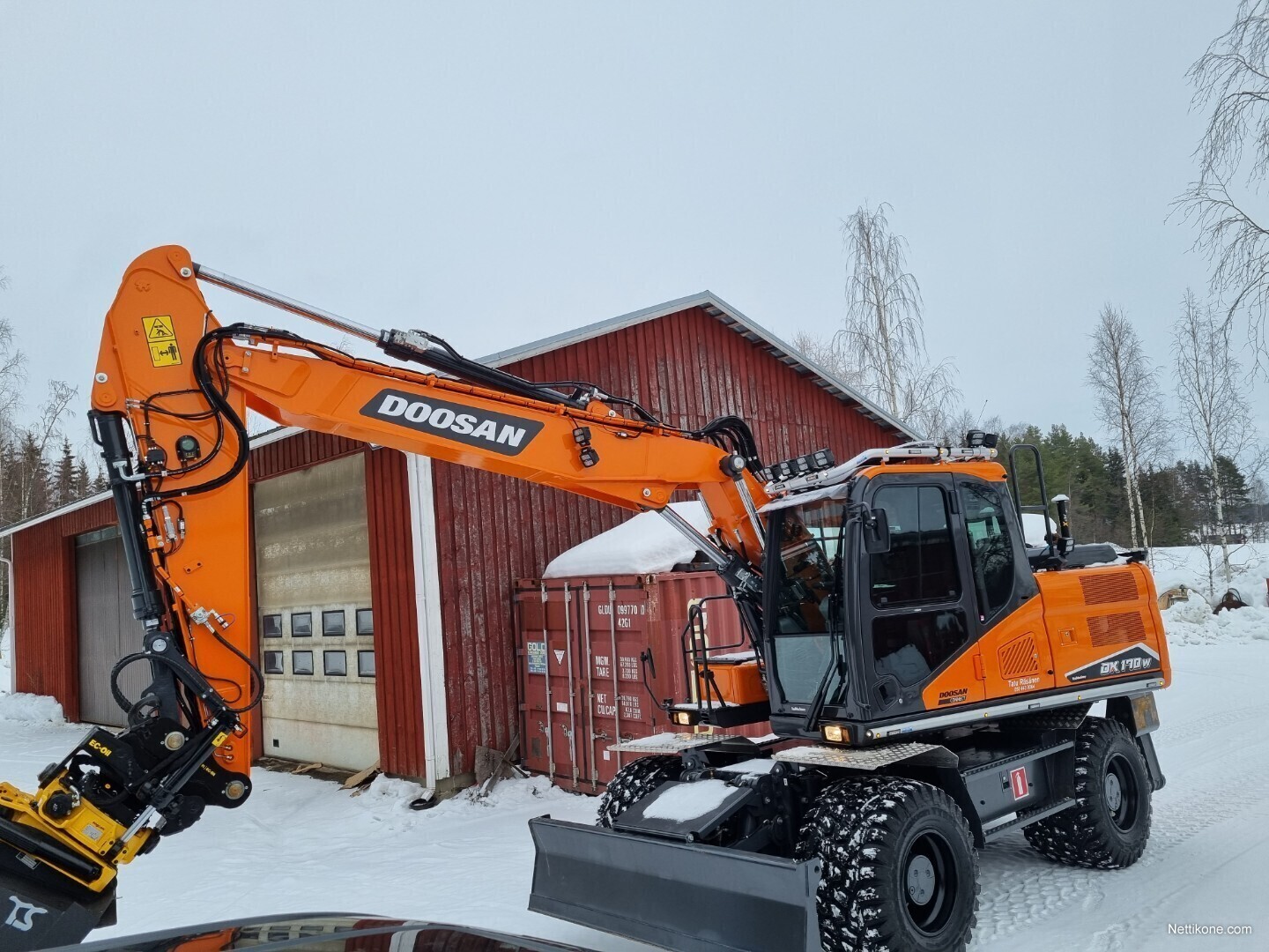 Doosan dx 170 w 7 artic kaivinkone 2021 nettikone