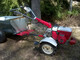 Honda Sarvitraktori F800 Dumpperi perilletuotuna
