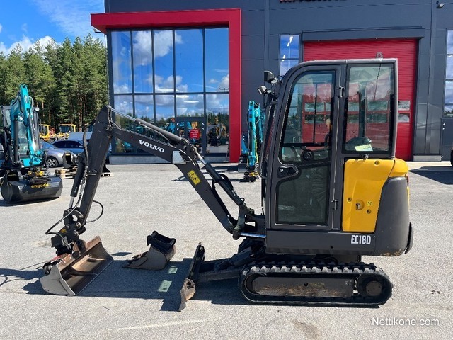 Volvo EC 18 D / Myyty,Sold kaivinkone, 2017 - Nettikone