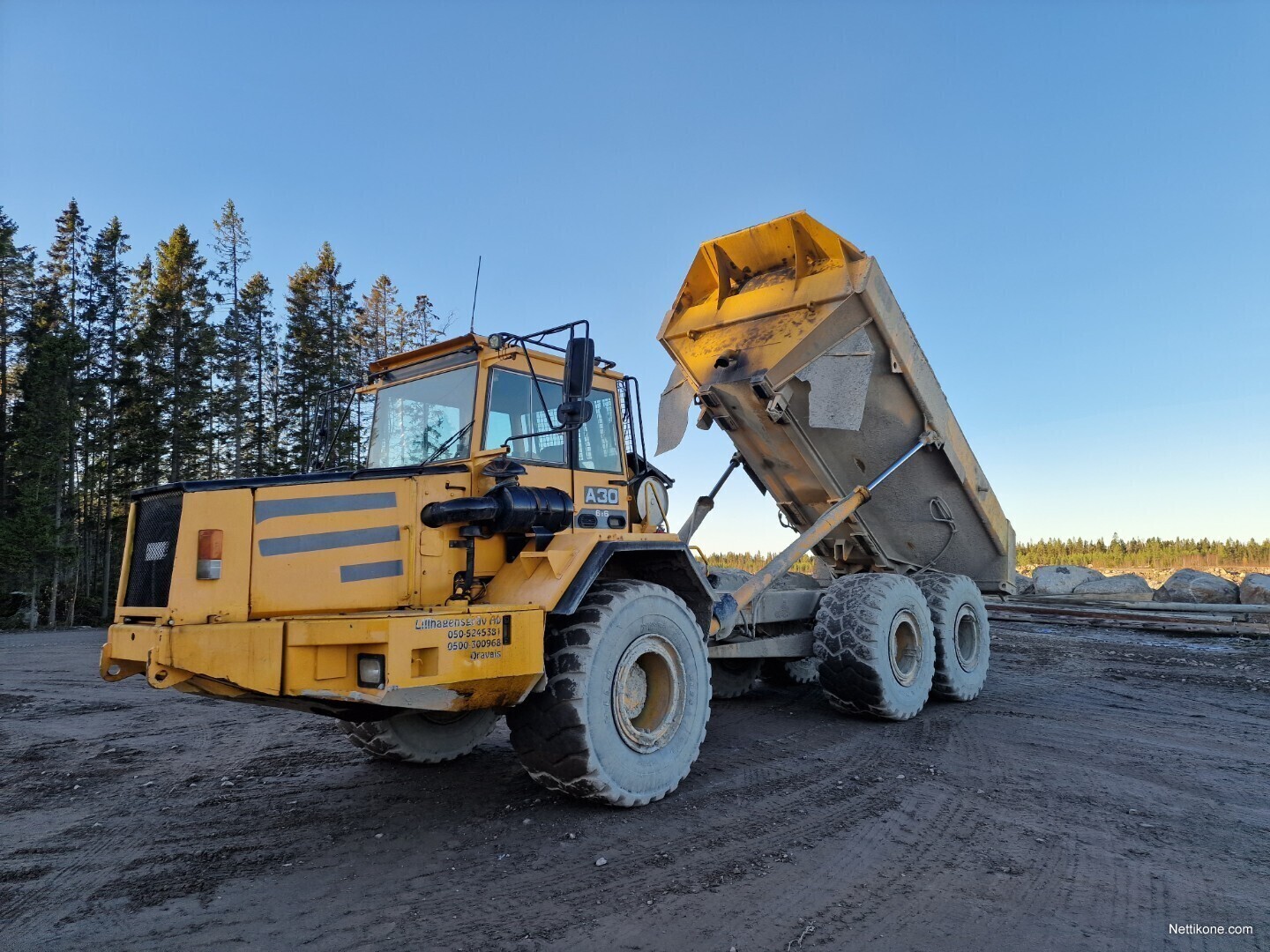 Volvo A30 dumpers, 1994 - Nettikone