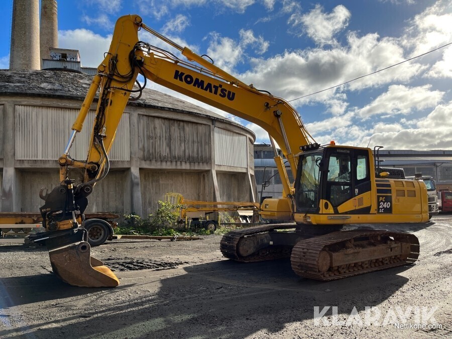 Komatsu PC 240 LC excavators Nettikone