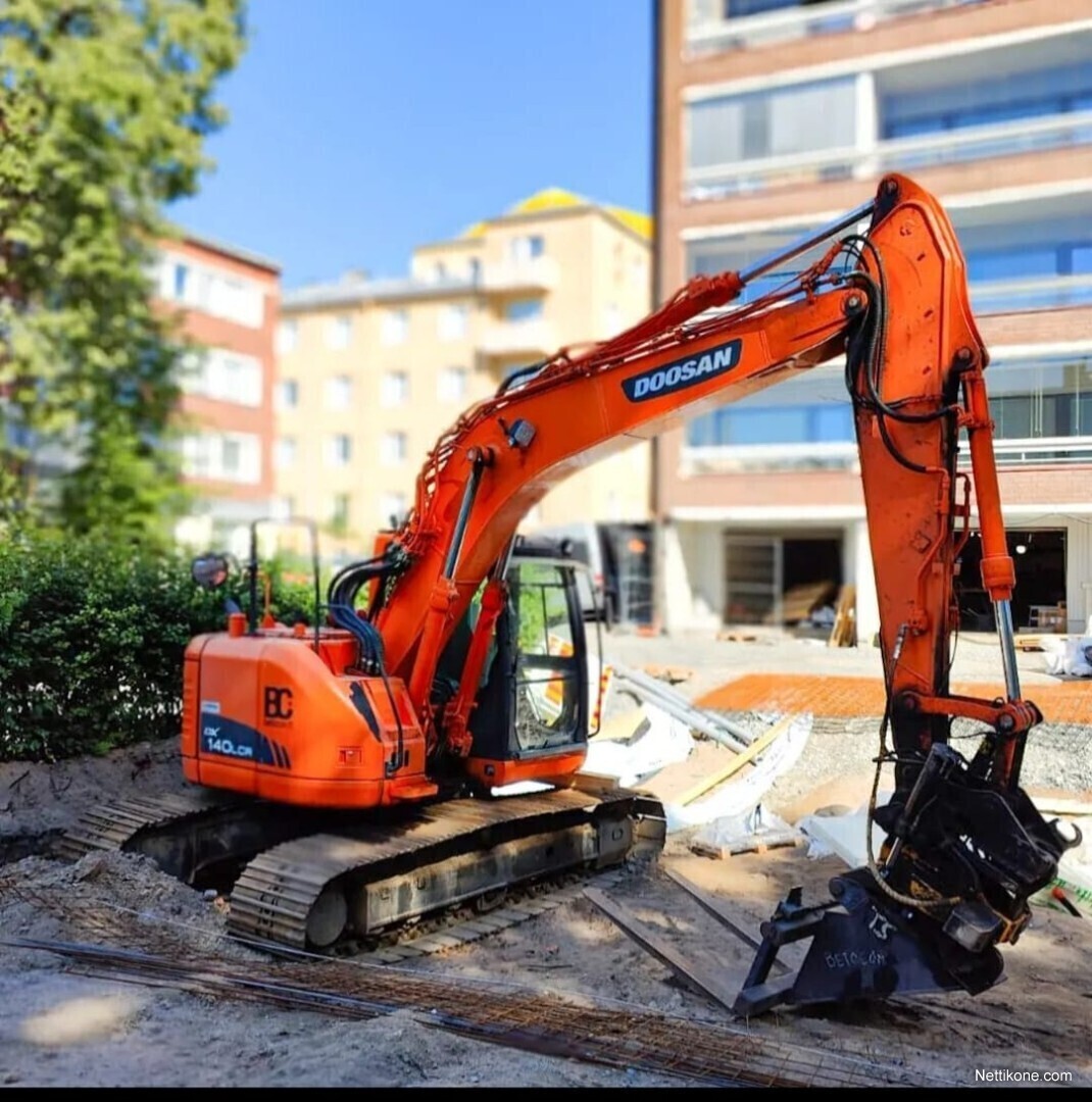 Doosan dx 140 lcr engconilla kaivinkone 2010 nettikone