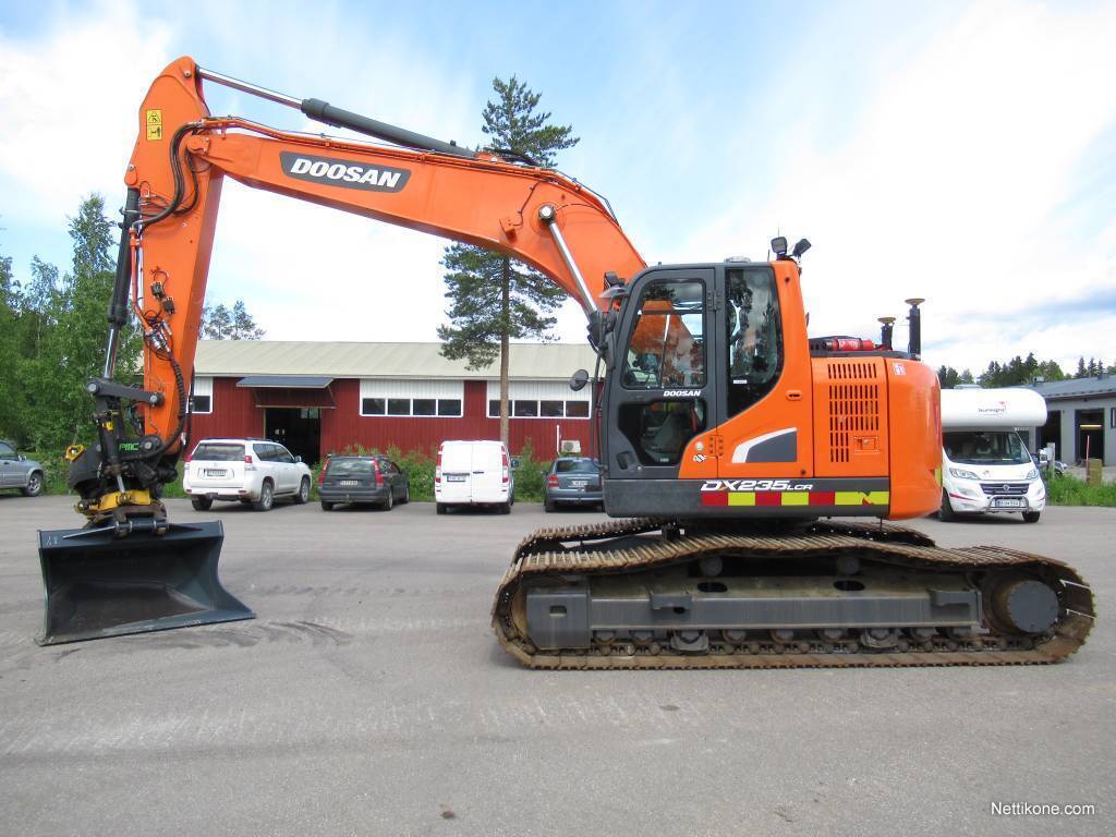 Doosan Dx235lcr 5 Engcon Leica 3d Kaivinkone 2016 Nettikone 0368