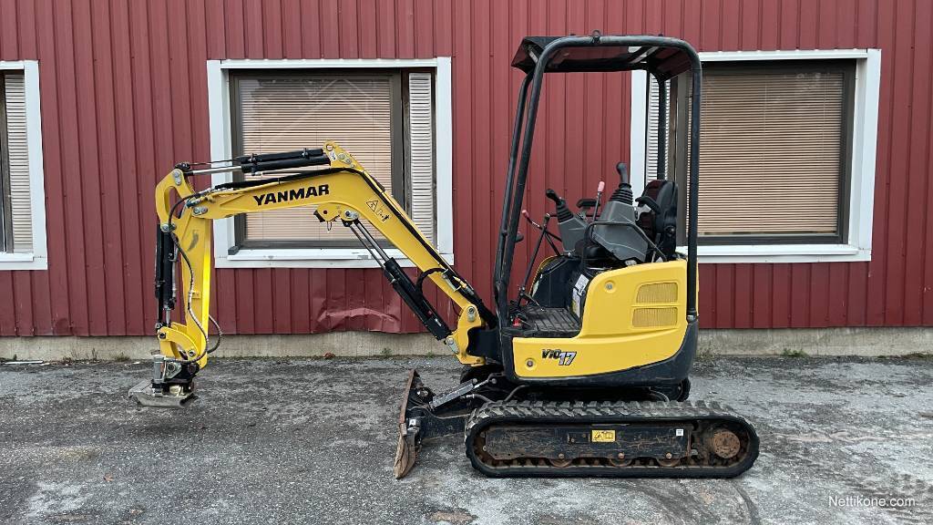 Yanmar Vio 17 excavators, 2018 - Nettikone