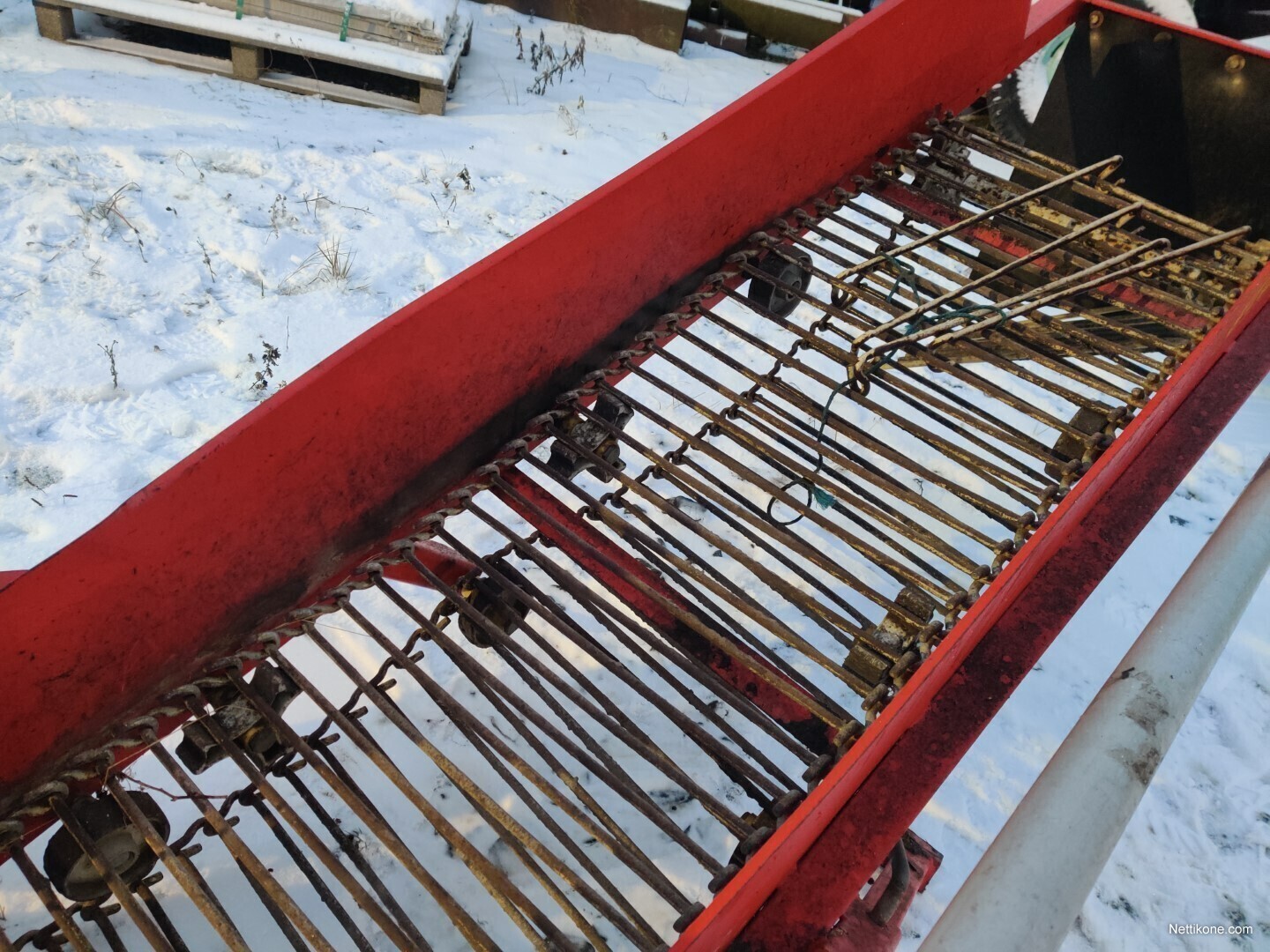 Tume Perunannostokone - mattokone root crop machinery - Nettikone