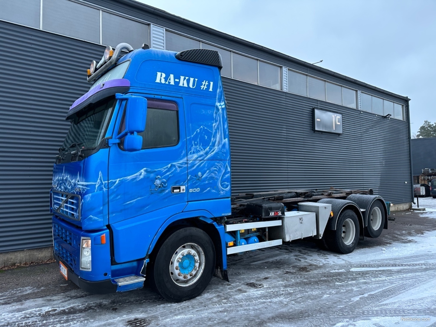 Volvo FH500 25t Hiab XR koukkulaite trucks, 2005 - Nettikone