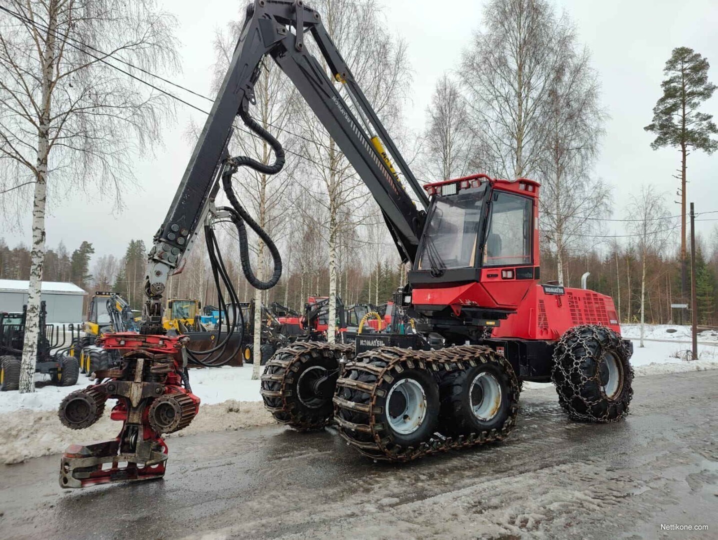 Komatsu  harvesterit, 2010 - Nettikone