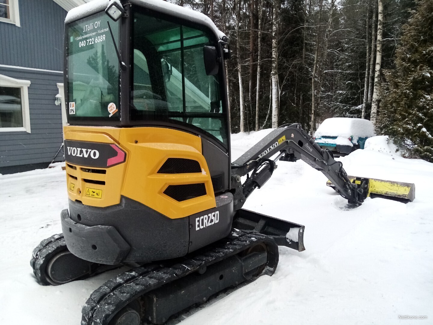 Volvo Ecr 25d Kaivinkone 2016 Nettikone 5584