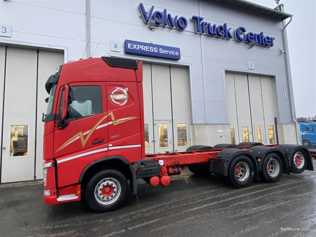 Volvo FH FH16 750 Euro 6 8x4 alusta 2017 trucks, 2016 - Nettikone