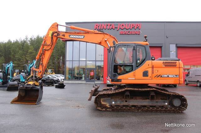 Doosan DX 160 HLC / Myyty, Sold kaivinkone, 2012 - Nettikone