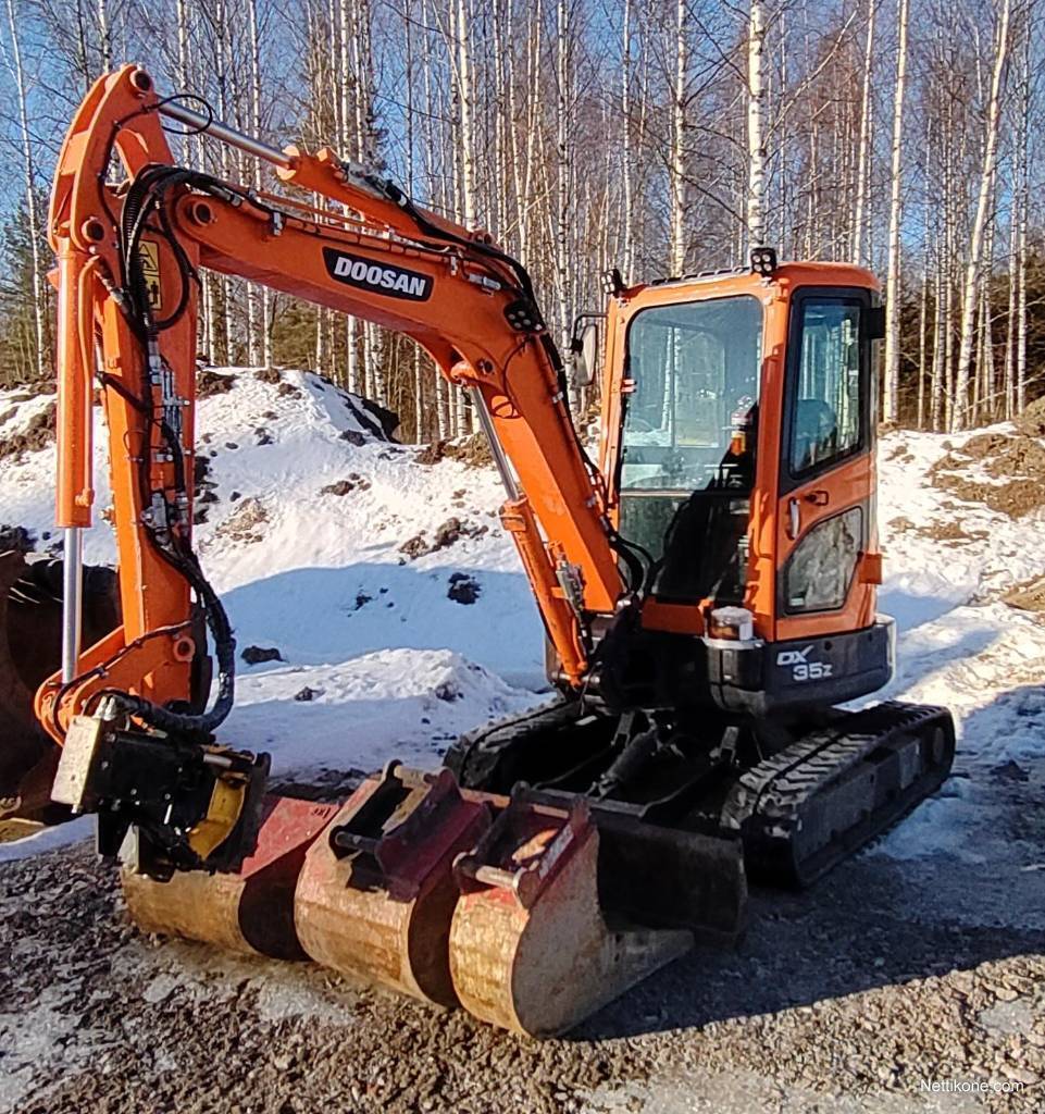 Doosan DX 35 Z Excavators 2019 Nettikone