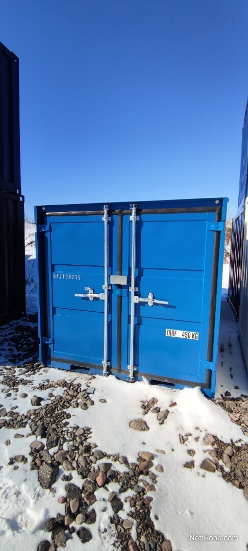 SVK 8' varastokontti sininen containers - Nettikone