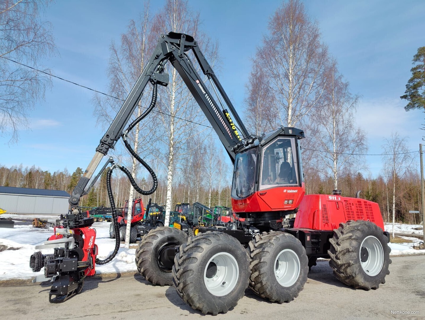 Valmet  harvesterit, 2005 - Nettikone