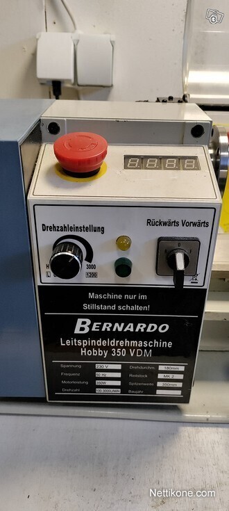 Bernardo Hobby 350 VDM metallintyöstökone - Nettikone