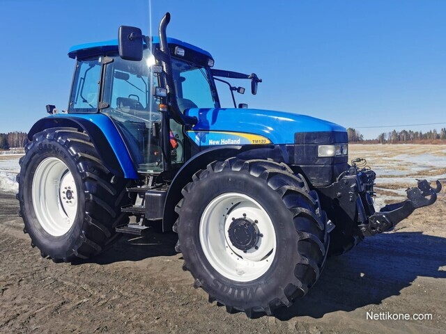 New Holland TM 120 Etunostolaitteilla traktorit, 2005 - Nettikone