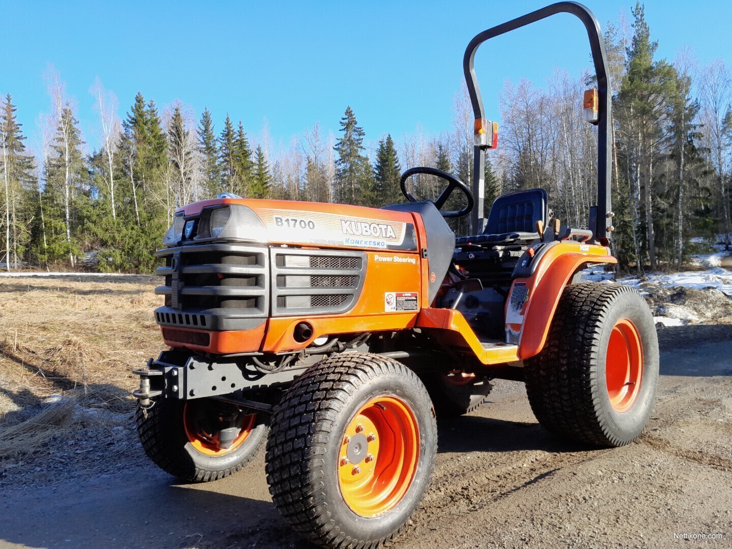 Kubota B1700 4wd HST Tractors, 1999 - Nettikone