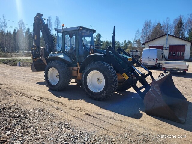 Lännen 740 S Engcon S45 kaivurikuormaajat, 1997 - Nettikone