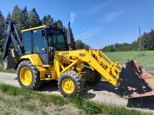 Massey Ferguson 60 H backhoe loaders, 1989 - Nettikone